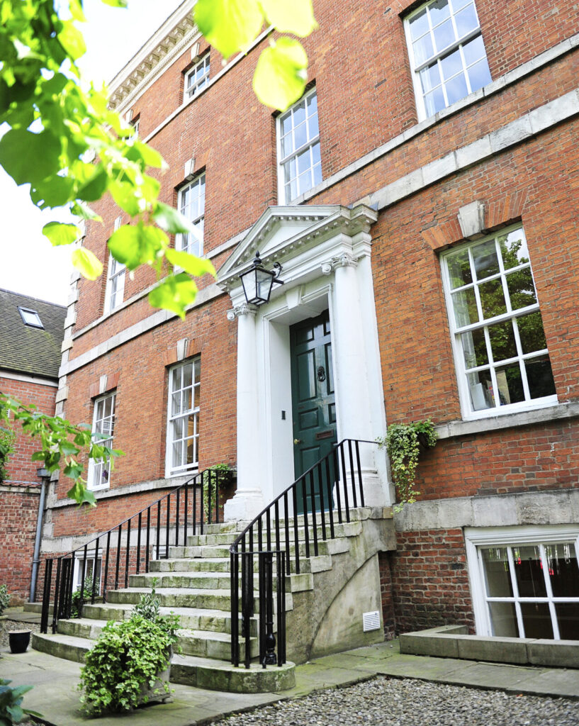 The front of Peasholme House, York Associates Headquarters